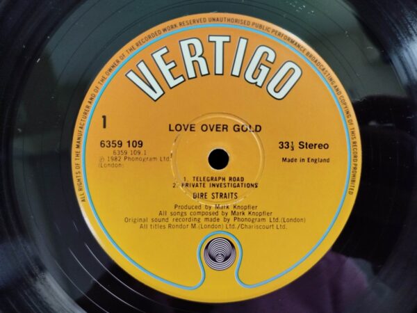 Dire Straits - Love Over Gold (UK, Vertigo) - Image 6