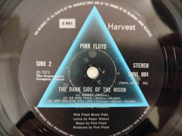 Pink Floyd - The Dark Side Of The Moon (A5/B5 UK) - Image 6