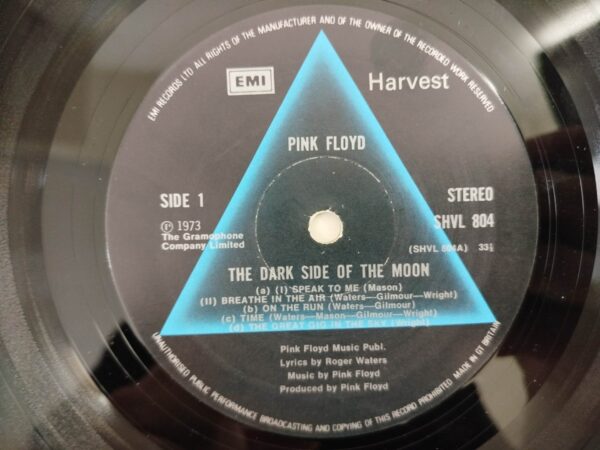 Pink Floyd - The Dark Side Of The Moon (A5/B5 UK) - Image 5