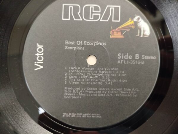 Scorpions ‎– Best Of Scorpions - Image 5