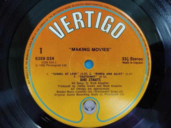 Dire Straits - Making Movies (UK, Vertigo) - Image 5