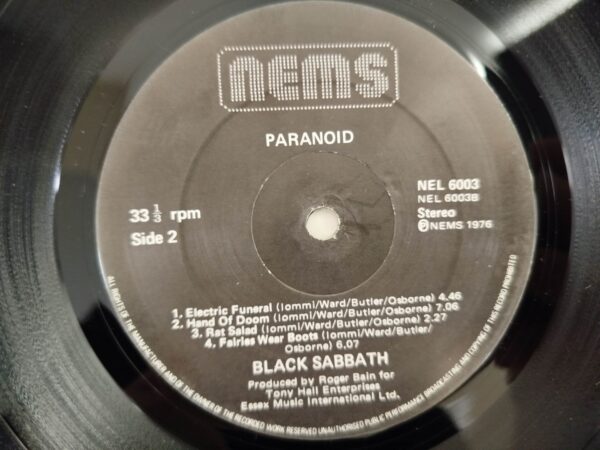 Black Sabbath - Paranoid (UK) - Image 7