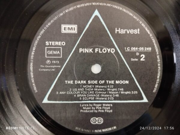 Pink Floyd - The Dark Side Of The Moon (Original, France) - Image 5