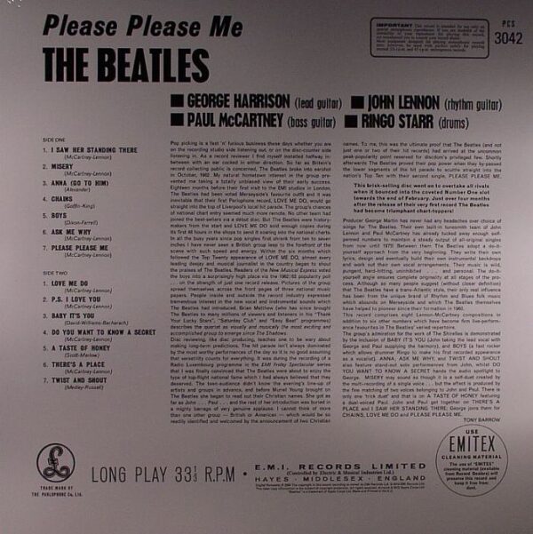 The Beatles - Please Please Me (Sealed) - Image 2