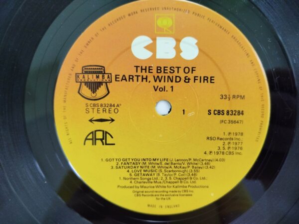 Earth, Wind and Fire - The Best Vol. I - Image 5