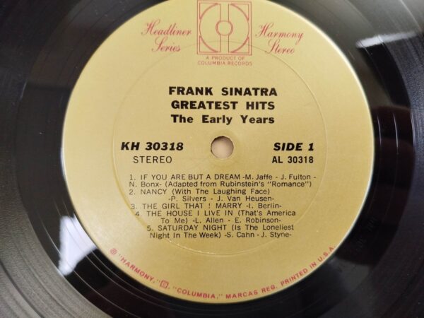 Frank Sinatra - Greatest Hits (The Early Years) - Image 5