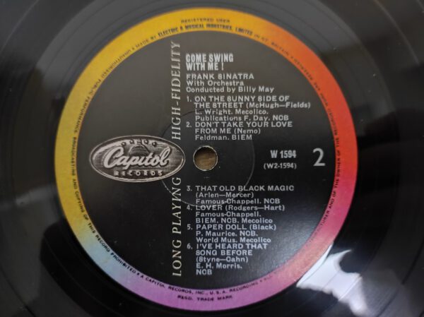 Frank Sinatra - Come Swing With Me! - Image 6