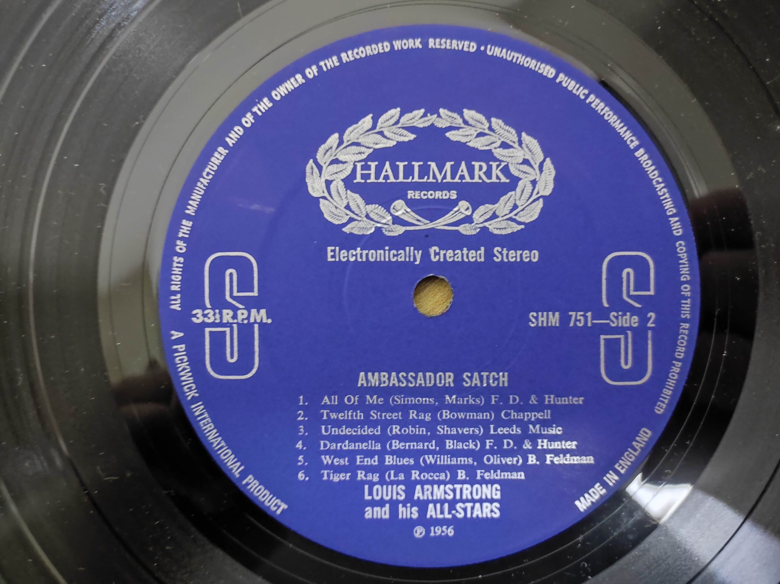 Louis Armstrong And His All-Stars - Ambassador Satch (Vinyl)
