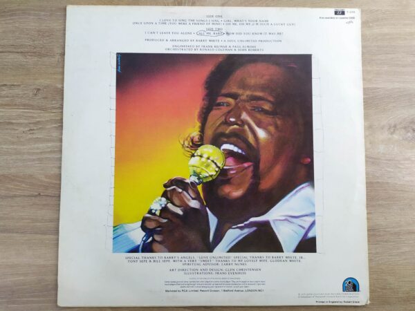Barry White - I Love To Sing The Songs I Sing - Image 3