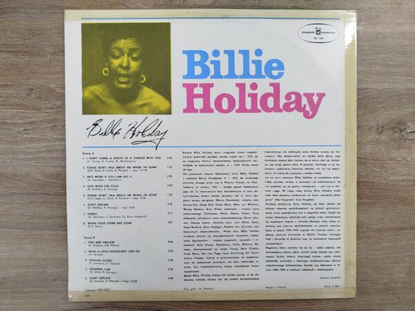 Billie Holiday - Billie Holiday - Image 3
