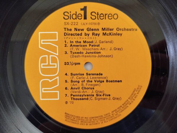 Glenn Miller Orchestra Under The Direction Of Ray McKinley (Japan Pressing) - Image 5