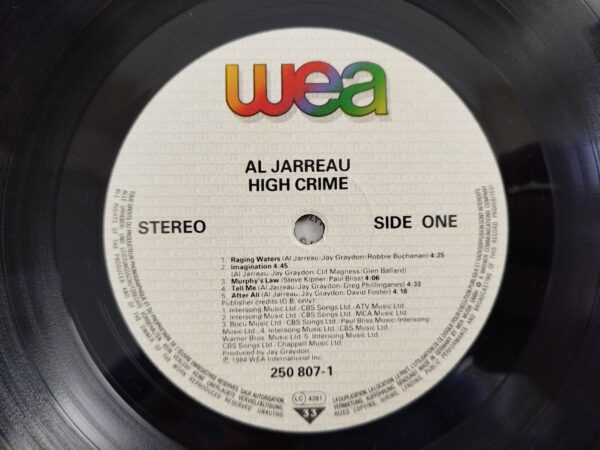 Al Jarreau - High Crime - Image 6