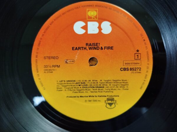 Earth, Wind & Fire - Raise! - Image 5