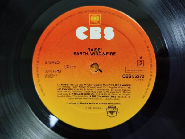 Earth, Wind & Fire - Raise! - Image 6