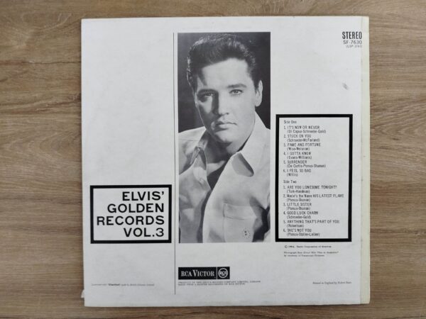 Elvis Presley - Elvis' Golden Records (Vol. 3) - Image 3