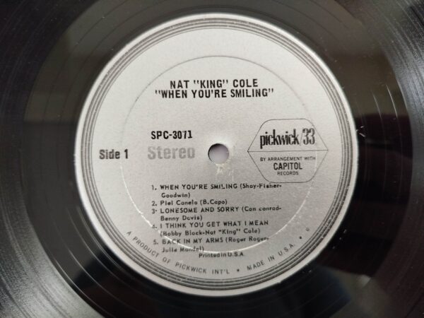 Nat King Cole - When You're Smiling - Image 6