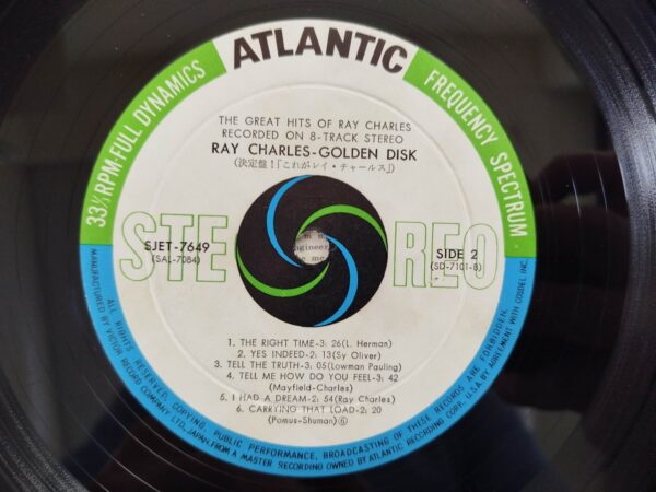 Ray Charles - Golden Disk (Japan Pressing) - Image 6