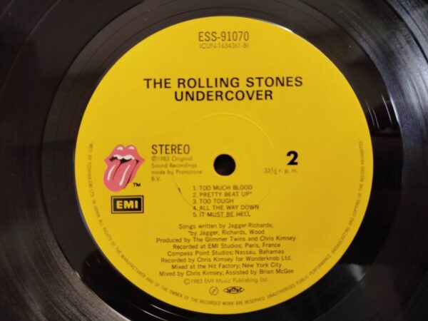 Rolling Stones ‎- Undercover (Japan Pressing) - Image 6