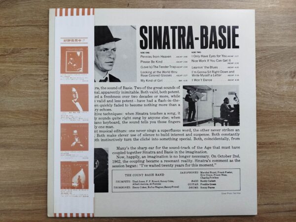 Sinatra / Basie - An Historic Musical First (Japan Pressing) - Image 3