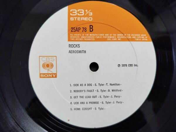 Aerosmith - Rocks (JP) - Image 4