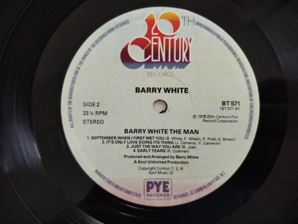 Barry White - Barry White The Man - Image 6
