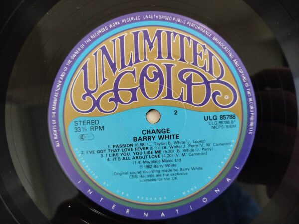 Barry White - Change - Image 6