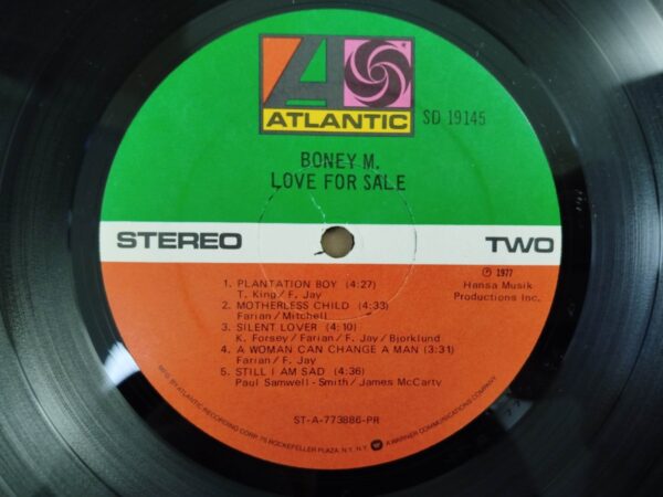 Boney M. - Love For Sale (USA, Atlantic) - Image 6
