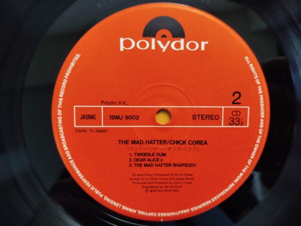 Chick Corea - The Mad Hatter (JP) - Image 5