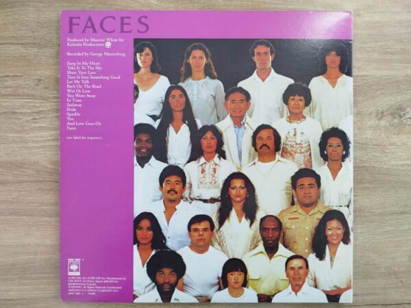 Earth, Wind & Fire - Faces (2LP, JP) - Image 3