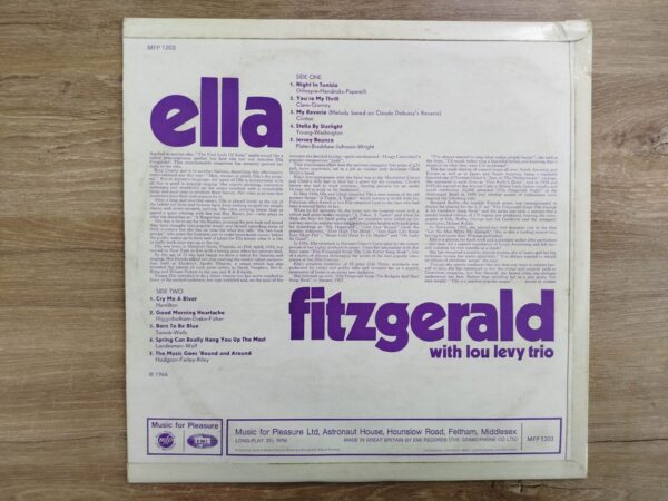 Ella Fitzgerald with Lou Levy Trio - Ella Fitzgerald - Image 3