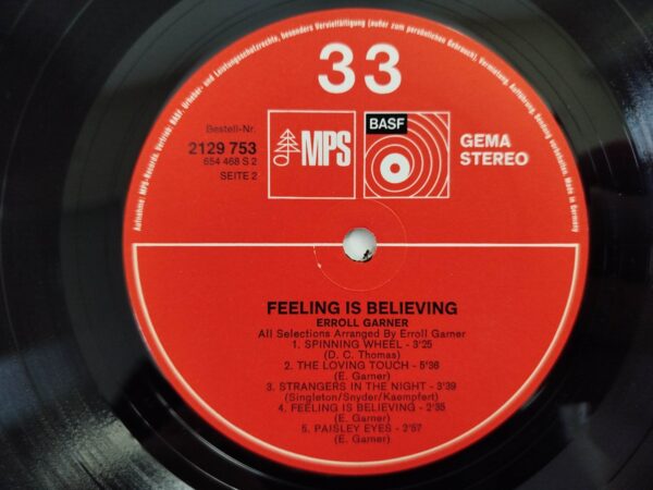 Erroll Garner - Feeling Is Believing - Image 6