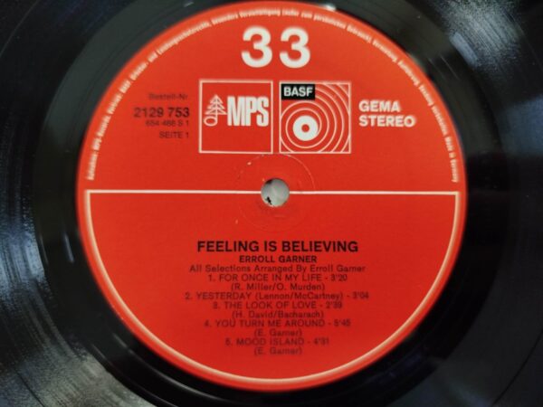 Erroll Garner - Feeling Is Believing - Image 5