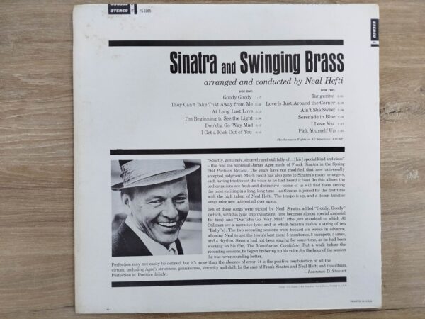 Frank Sinatra - Sinatra And Swingin' Brass - Image 3