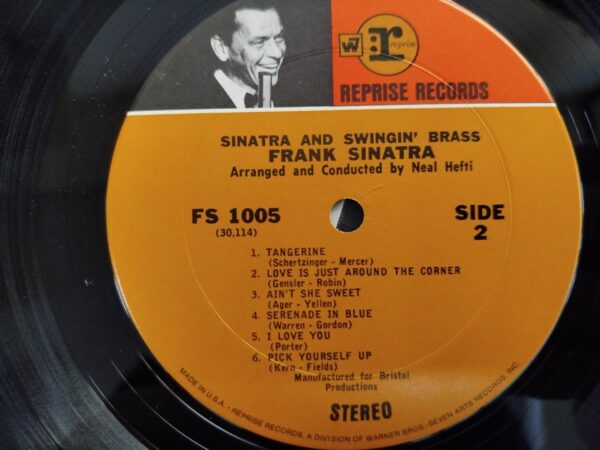 Frank Sinatra - Sinatra And Swingin' Brass - Image 6