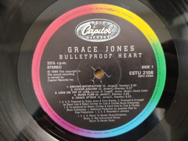 Grace Jones - Bulletproof Heart - Image 5