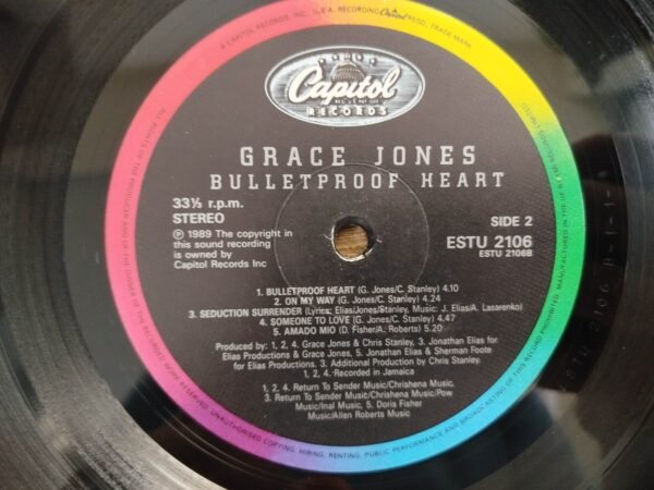 Grace Jones - Bulletproof Heart - Image 6