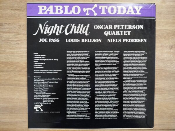 Oscar Peterson Quartet - Night Child (JP) - Image 3