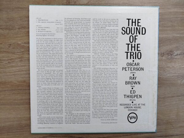 Oscar Peterson, Ray Brown, Ed Thigpen - The Sound Of The Trio (JP) - Image 3