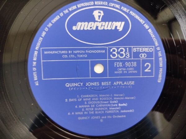 Quincy Jones - Best Applause (JP, 2 LP) - Image 7