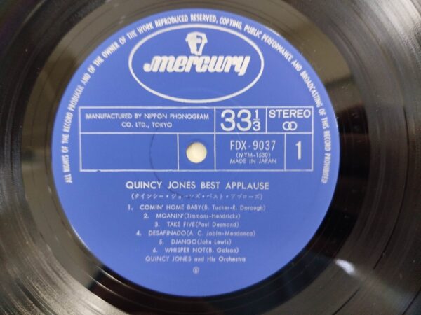 Quincy Jones - Best Applause (JP, 2 LP) - Image 8