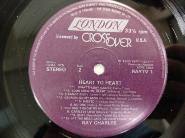 Ray Charles - Heart To Heart (His 20 Hottest Hits) - Image 5