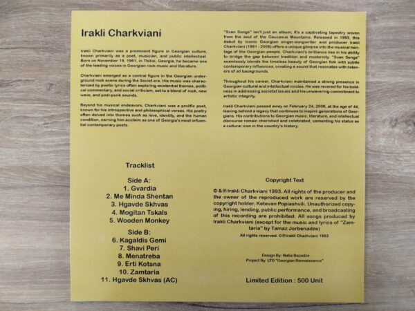 Irakli Charkviani - Svan Songs: Music From Kaukasus - Image 3