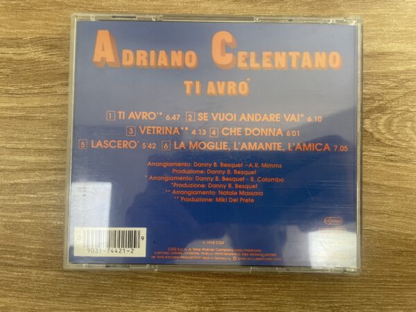 Adriano Celentano - Ti Avrò (CD) - Image 3