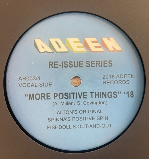 Alton Miller - More Positive Things '18 (House)