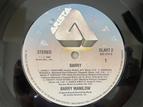 Barry Manilow - Barry - Image 5