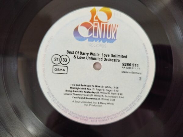 Barry White, Love Unlimited & Love Unlimited Orchestra - Best Of Barry White, Love Unlimited & Love Unlimited Orchestra - Image 7