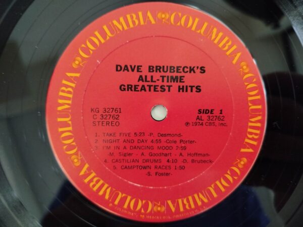 Dave Brubeck - Dave Brubeck's All-Time Greatest Hits - Image 5