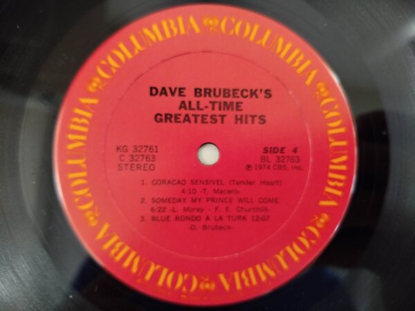 Dave Brubeck - Dave Brubeck's All-Time Greatest Hits - Image 8
