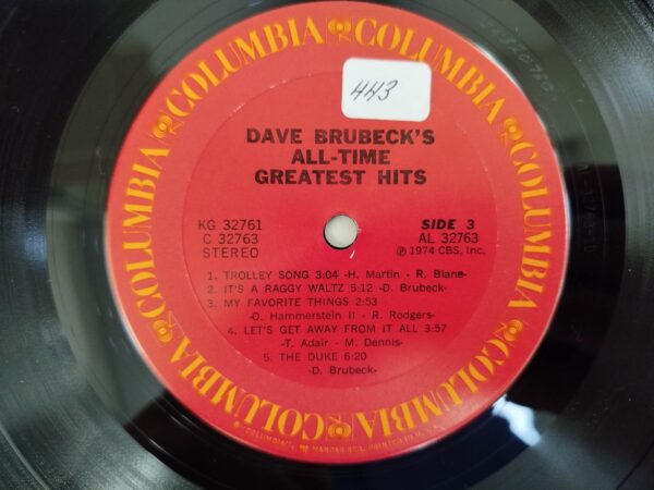 Dave Brubeck - Dave Brubeck's All-Time Greatest Hits - Image 7