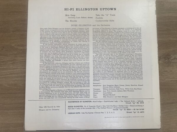 Duke Ellington And His Orchestra - Hi-Fi Ellington Uptown (JP) - Image 3
